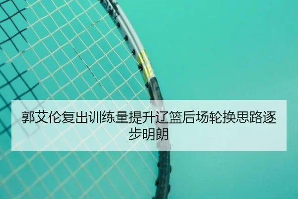 郭艾伦复出训练量提升辽篮后场轮换思路逐步明朗